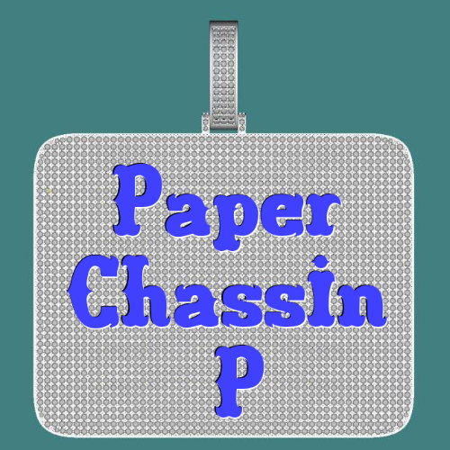 CUSTOM LETTER NECKLACE 3D BIG SQUARE