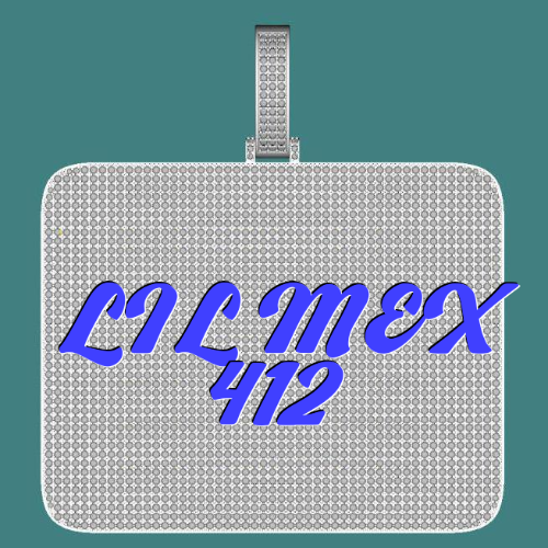 CUSTOM LETTER NECKLACE 3D BIG SQUARE
