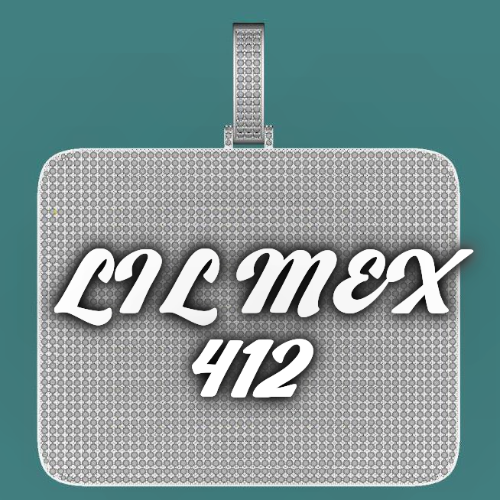CUSTOM LETTER NECKLACE 3D BIG SQUARE