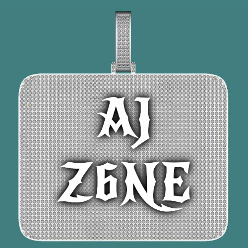 CUSTOM LETTER NECKLACE 3D BIG SQUARE