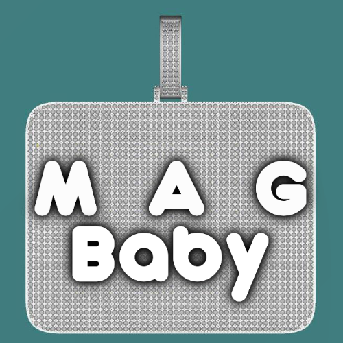 CUSTOM LETTER NECKLACE 3D BIG SQUARE