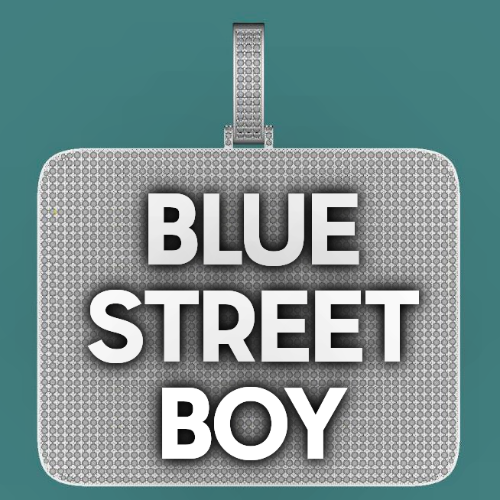 CUSTOM LETTER NECKLACE 3D BIG SQUARE