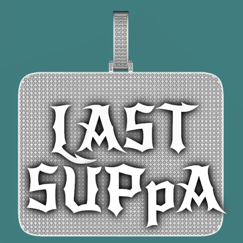 CUSTOM LETTER NECKLACE 3D BIG SQUARE