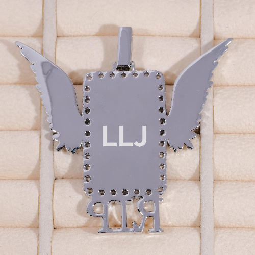 RIP WING 3D CUSTOM PICTURE PENDANT