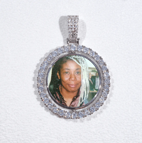 3D Spinning 2-Faced Custom Picture Pendant