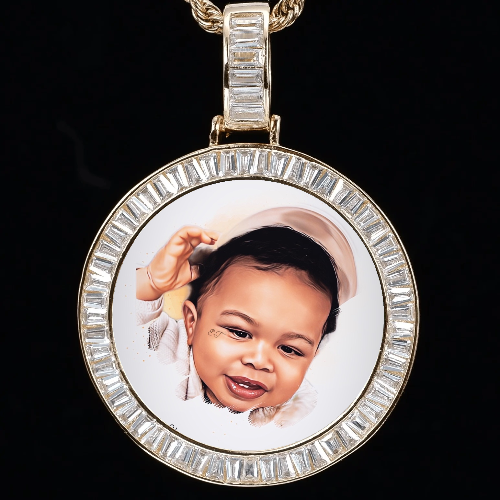 CUSTOM PICTURE PENDANT STYLE-2