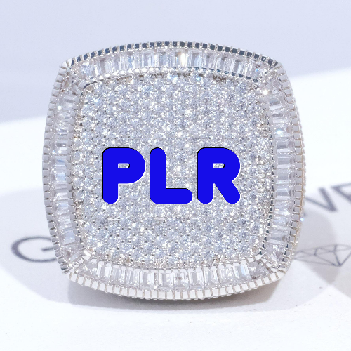CUSTOM LETTER 3D ICED RING