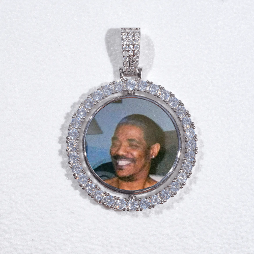3D Spinning 2-Faced Custom Picture Pendant