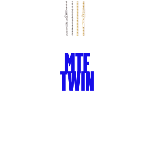 Custom Letters Baguette Two Layer Necklace