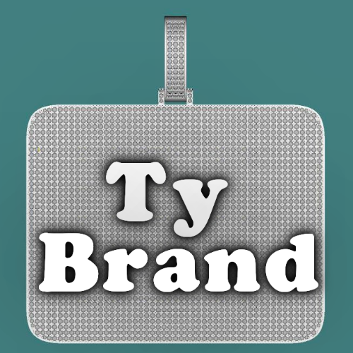 CUSTOM LETTER NECKLACE 3D BIG SQUARE