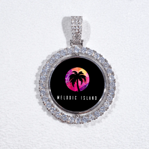 3D Spinning 2-Faced Custom Picture Pendant