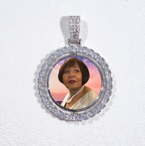 3D Spinning 2-Faced Custom Picture Pendant
