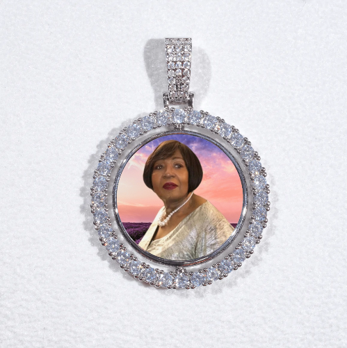 3D Spinning 2-Faced Custom Picture Pendant