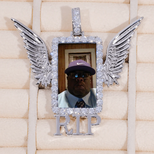 RIP WING 3D CUSTOM PICTURE PENDANT