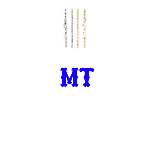 Custom Letters Freibeuter Font Necklace