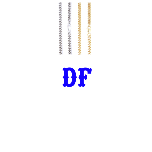 Custom Letters Freibeuter Font Necklace