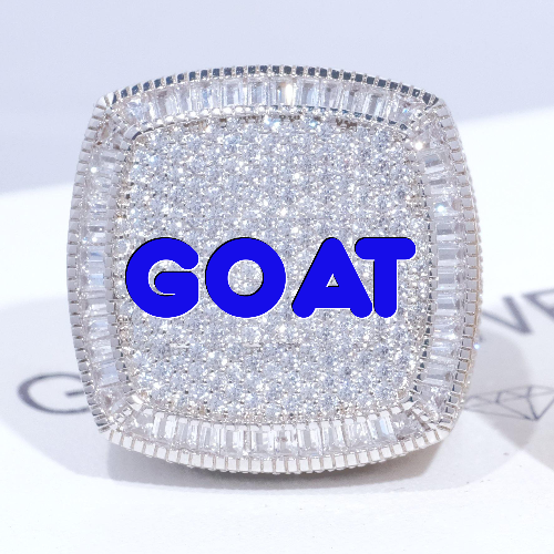 CUSTOM LETTER 3D ICED RING