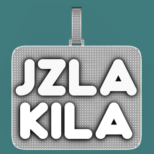 CUSTOM LETTER NECKLACE 3D BIG SQUARE