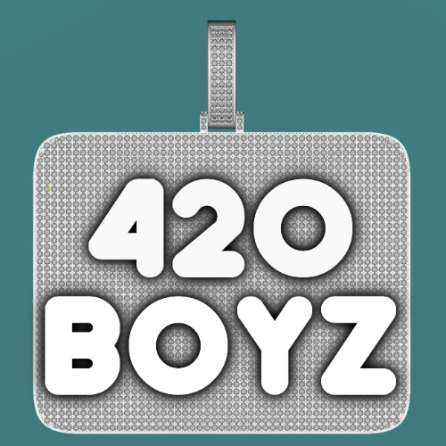 CUSTOM LETTER NECKLACE 3D BIG SQUARE
