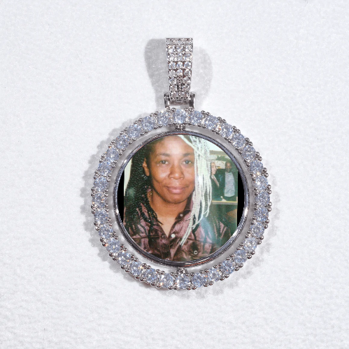 3D Spinning 2-Faced Custom Picture Pendant