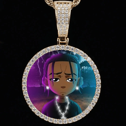 CUSTOM PICTURE PENDANT STYLE-1