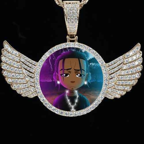 CUSTOM PICTURE PENDANT STYLE-4