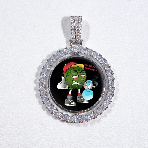 3D Spinning 2-Faced Custom Picture Pendant