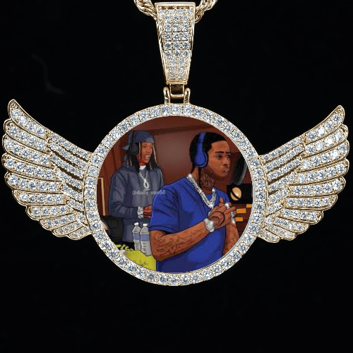 CUSTOM PICTURE PENDANT STYLE-4