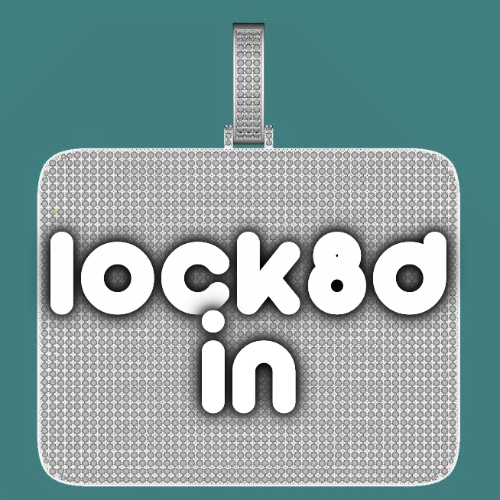 CUSTOM LETTER NECKLACE 3D BIG SQUARE