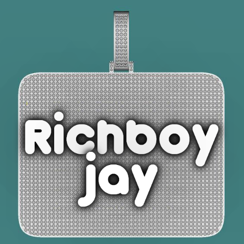 CUSTOM LETTER NECKLACE 3D BIG SQUARE