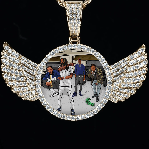 CUSTOM PICTURE PENDANT STYLE-4
