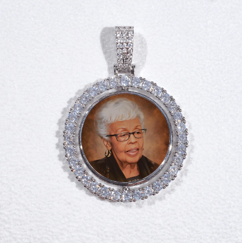 3D Spinning 2-Faced Custom Picture Pendant