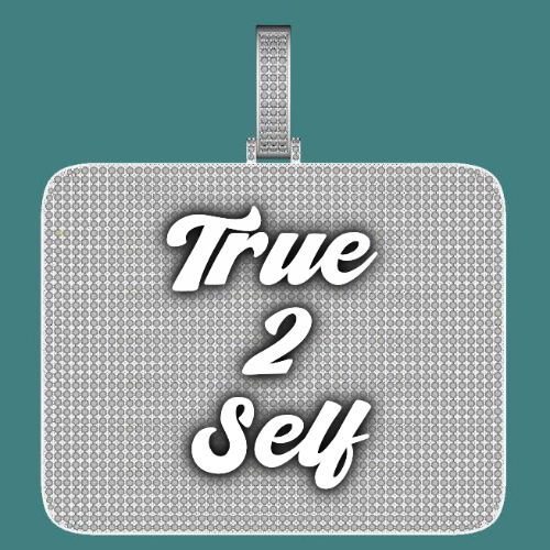 CUSTOM LETTER NECKLACE 3D BIG SQUARE