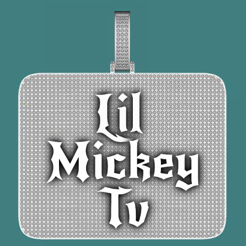 CUSTOM LETTER NECKLACE 3D BIG SQUARE