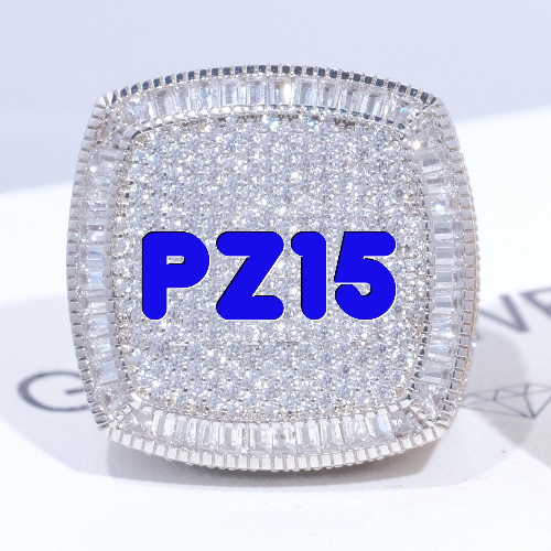 CUSTOM LETTER 3D ICED RING