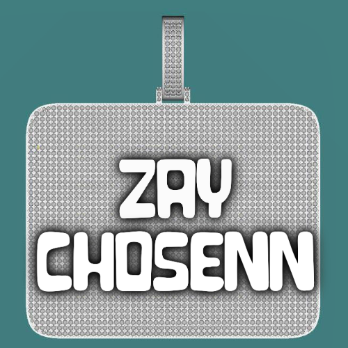 CUSTOM LETTER NECKLACE 3D BIG SQUARE