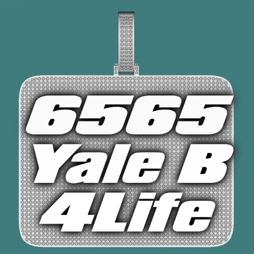 CUSTOM LETTER NECKLACE 3D BIG SQUARE