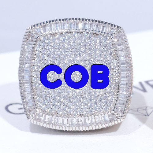 CUSTOM LETTER 3D ICED RING