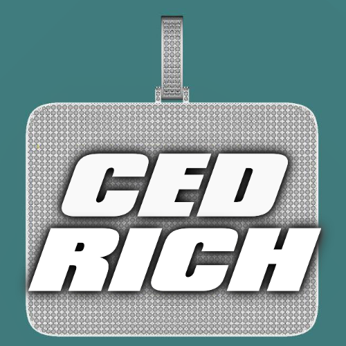 CUSTOM LETTER NECKLACE 3D BIG SQUARE