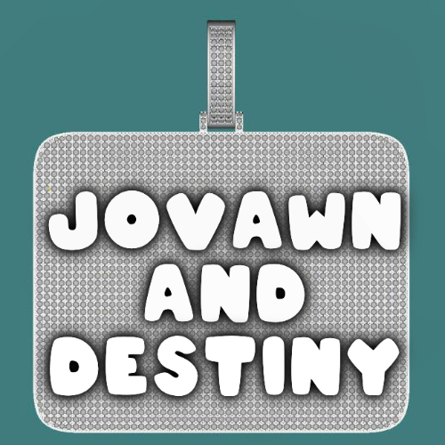 CUSTOM LETTER NECKLACE 3D BIG SQUARE