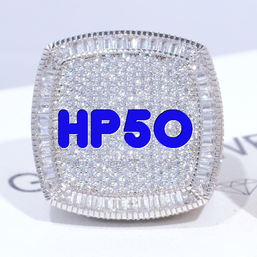 CUSTOM LETTER 3D ICED RING
