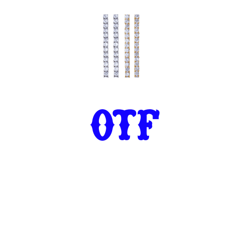 Custom Letters Freibeuter Font Necklace