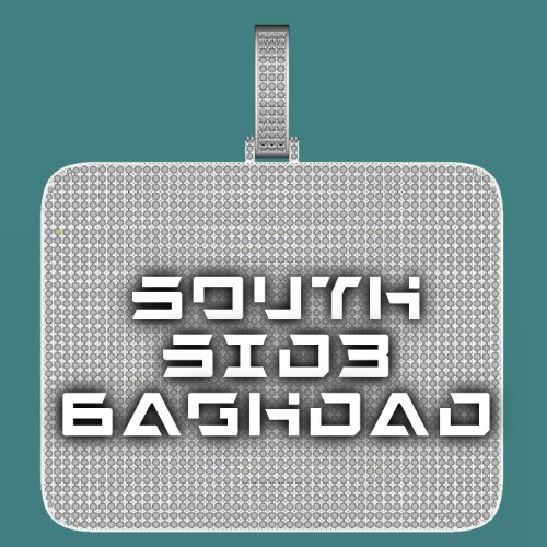 CUSTOM LETTER NECKLACE 3D BIG SQUARE