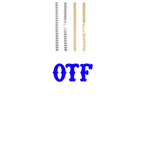 Custom Letters Freibeuter Font Necklace
