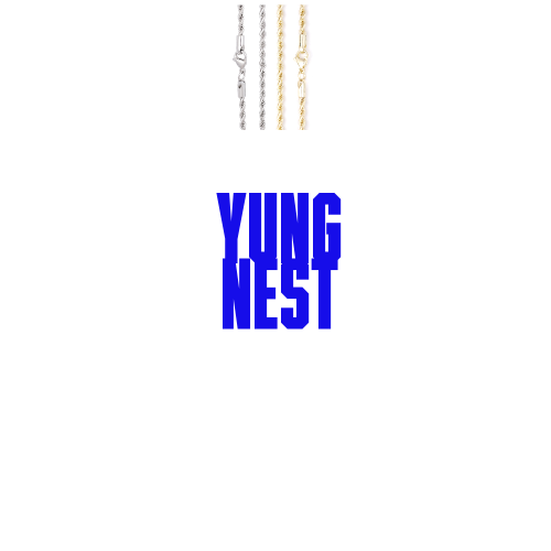 Custom Letters Baguette Two Layer Necklace