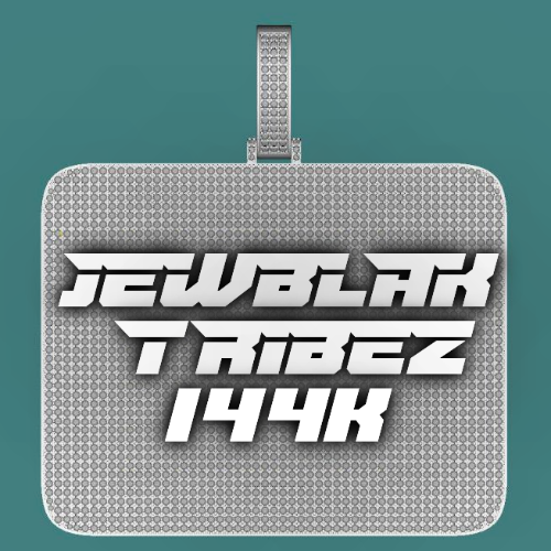 CUSTOM LETTER NECKLACE 3D BIG SQUARE