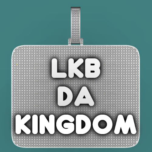 CUSTOM LETTER NECKLACE 3D BIG SQUARE