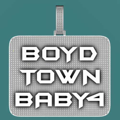 CUSTOM LETTER NECKLACE 3D BIG SQUARE