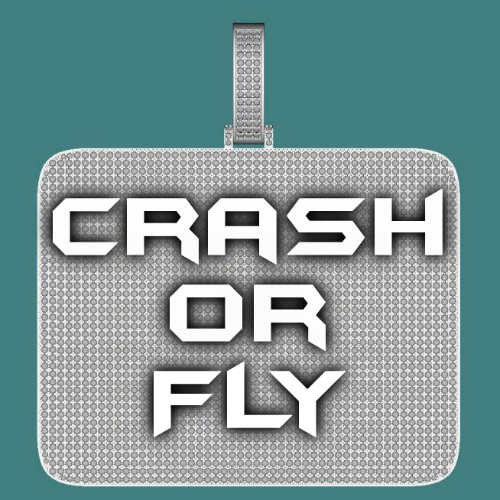 CUSTOM LETTER NECKLACE 3D BIG SQUARE