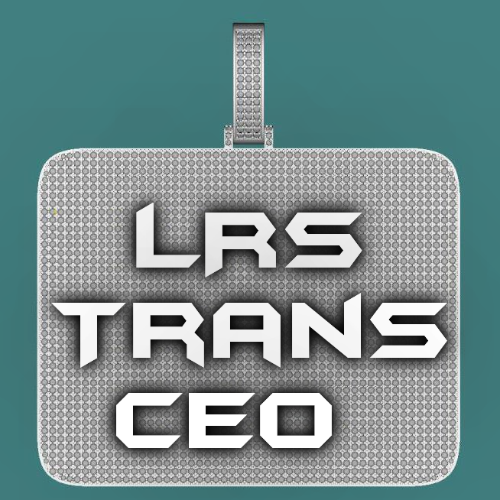CUSTOM LETTER NECKLACE 3D BIG SQUARE